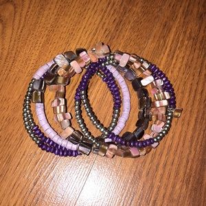 NWOT Beautiful faux crystal infinity